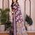 Premium cotton silk & soft flowing drape silk floral print sarees