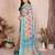 Premium soft aura cotton silk &  bandhej print saree with blouse