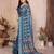 Premium soft aura cotton silk &  bandhej print saree with blouse