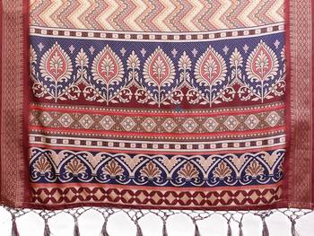 Premium cotton silk & kalamkari print for an elegant look with blouse 5
