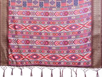 Premium cotton silk & kalamkari print for an elegant look with blouse 5