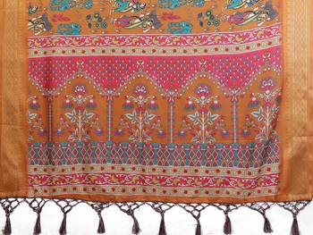 Premium cotton silk & kalamkari print for an elegant look with blouse 5