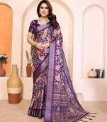 Premium cotton silk & kalamkari print for an elegant look with blouse