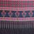 Handloom linen cotton zari border digital printed saree  with attached blouse