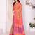 Handloom linen cotton zari border digital printed saree  with attached blouse