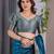 Rama elegant zari woven banarasi silk sarees with attached blouse