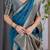 Rama elegant zari woven banarasi silk sarees with attached blouse