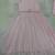 baby pink color fancy lace border faux georgette