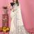 Soft linen cotton printed saree
with cotton tassles on pallu 
matching blouse