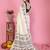 Soft linen cotton printed saree
with cotton tassles on pallu 
matching blouse