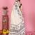Soft linen cotton printed saree
with cotton tassles on pallu 
matching blouse