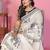 Soft linen cotton printed saree
with cotton tassles on pallu 
matching blouse