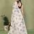 Soft linen cotton printed saree
with cotton tassles on pallu 
matching blouse