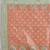 Mint green & peach zari woven linen silk bend saree with floral motifs