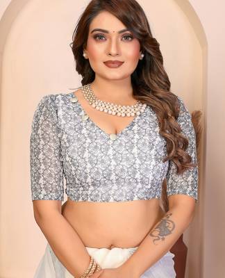 Soft linen cotton printed saree
with cotton tassles on pallu 
matching blouse 4