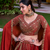 Maroon Zari Sequin Embroidery Work Rangoli Crush Silk Semi Stiched Lehenga Choli