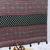 Black Color Ajarakh Print With Mirror Work And Latkan Satin Crepe Saree 