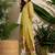 Floral Printed Sequinned  Cotton Kurta with Trousers