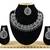 Black designer premium festive wear necklace set