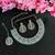 Turquoise designer premium festive wear necklace set