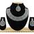 Grey designer premium festive wear necklace set