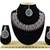 Maroon designer premium festive wear necklace set