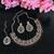 Maroon designer premium festive wear necklace set