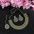 Green designer premium festive wear necklace set