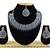 Blue designer premium festive wear necklace set