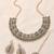 Green designer premium festive wear necklace set