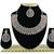 Grey designer premium festive wear necklace set