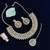 Grey designer premium festive wear necklace set