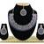 Blue designer premium festive wear necklace set