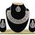 White designer premium festive wear necklace set