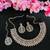 Pink designer premium festive wear necklace set