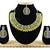Yellow designer premium festive wear necklace set