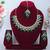 Turquoise designer premium festive wear necklace set