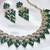 Turquoise designer premium festive wear necklace set