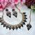 Blue designer premium festive wear necklace set