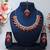 Red designer premium festive wear necklace set