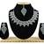 Grey designer premium festive wear necklace set