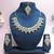 Grey designer premium festive wear necklace set