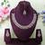 Gold designer premium festive wear necklace set