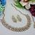 Gold designer premium festive wear necklace set