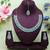 Green designer premium festive wear necklace set