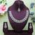 Multicolor designer premium festive wear necklace set