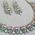 Multicolor designer premium festive wear necklace set