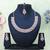Purple designer premium festive wear necklace set