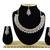 White designer premium festive wear necklace set