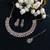 White designer premium festive wear necklace set